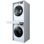 Hanah Home KD113 - 3856 Armario de Baño Blanco 66.6x189x65 cm